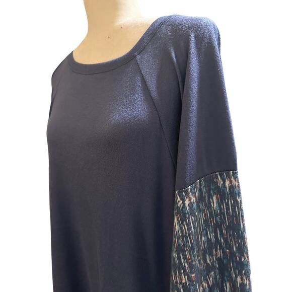 Rhonda Shear Tops - Retreat by Rhonda Shear Knit Shirt, Plus Size 3X